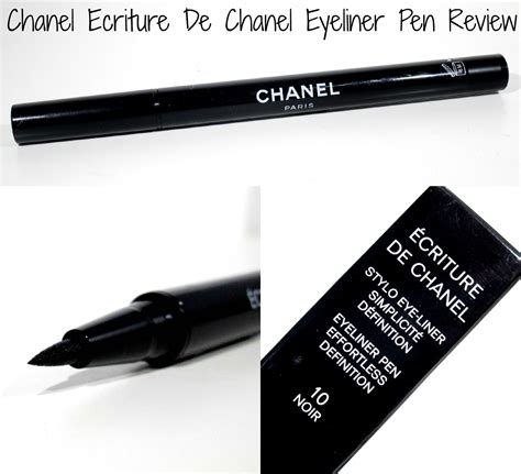 chanel eyeliner pen brown|best eyeliner colors by Chanel.